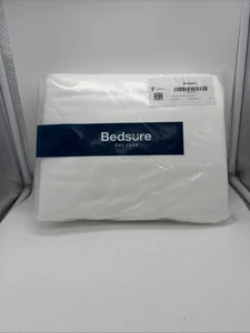 Bedsure White Duvet Cover Queen Size (90"x90") & 2 Pillow Shams NEW - Picture 1 of 3