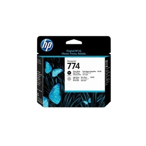 ORIGINAL HP 774 DRUCKKOPF FOTO SCHWARZ / GRAU HELL - P2W00A - DESIGNJET -MHD2025 - Bild 1 von 3