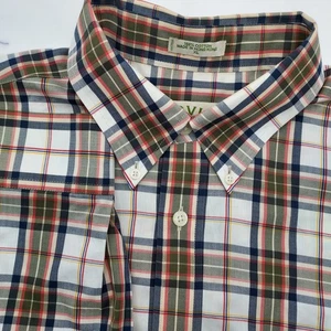 Orvis Sporting Traditions Plaid Button-Up Shirt Mens XL Cotton Blend - Picture 1 of 6