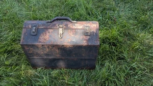 Vintage Kennedy Kits 1018 Cantilever Tool Box Machinist Tackle Box 18"x12.5"x10" - Picture 1 of 24