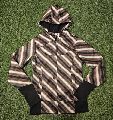 Burton Dryride Cool Flavors Sudadera con Capucha Chaqueta Mujer Talla Mediana Rayas Foto 1 de 4