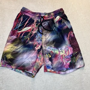 Adidas Melbourne Ergo Tennis Graphic Shorts Mens Large Pink Training Regular Fit - Picture 1 of 13