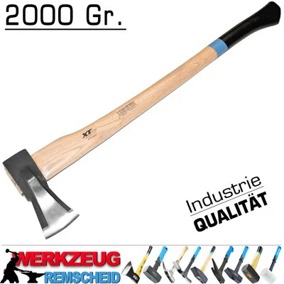 Profi Spaltaxt Holz Axt Forst Spalt Beil Holz Spalten Outdoor Esche Stiel 2000g - Bild 1 von 4