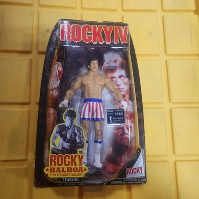 Figura de acción Jakks Pacific Rocky IV Rocky Balboa semental italiano 2007 A55 Foto 1 de 2