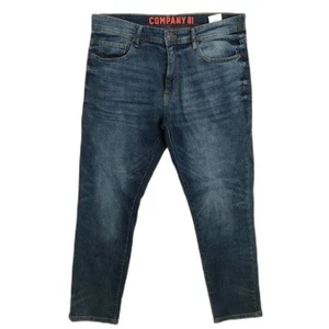 Company 81 jeans denim straight leg 34x30 blue work casual medium mid - Picture 1 of 10