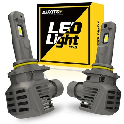 AUXITO 9006 HB4 LED Headlight Bulb Kit Low Beam 6500K 88W 44000LM White Lights - Image 1 of 4