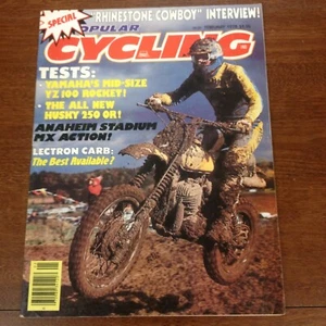 CICLISMO POPULAR FEBRERO 1978 TRANS AMA CR250 HOWERTON VINTAGE MOTOCROSS AHRMA - Imagen 1 de 11