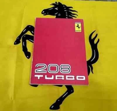 Uso e Manutenzione Ferrari 208 Turbo - Originale - Immagine 1 di 2