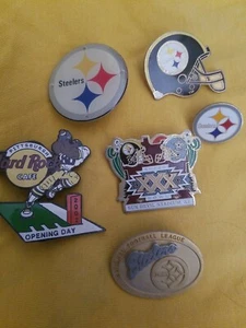vintage pittsburgh steelers Pins - Picture 1 of 6