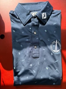 Footjoy Cape Wickham Golf Polo - Sz Large Top 100 Course in World - Picture 1 of 1