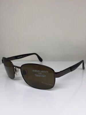 Gafas de sol vintage Giorgio Armani GA 1501 C. 1095 marrón brillante 53 mm hechas en Italia Foto 1 de 4