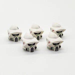 Lot of 5 Lego Star Wars Horn Company ARF Trooper Minifigure Helmet 7193 Clone - Picture 1 of 4