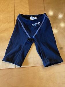 Arena Boys Men Sz 24 Powerskin St 2.0 2A958 Black Jammer Swim Shorts Tech Suit
