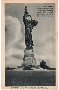 pi 241 30er Jahre - TURIN Monumentaler Leuchtturm des Sieges - nicht VG - FP -Ed. GCT - Bild 1 von 1