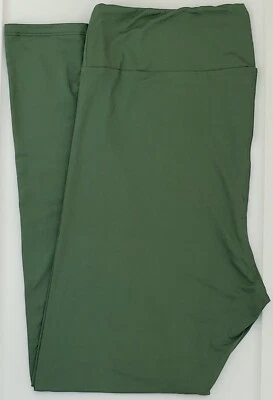 TC2 LuLaRoe Alto y Curvilíneo 2 Leggings Verde Sólido Nuevo con Etiquetas 17 Foto 1 de 4