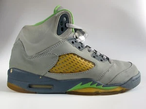 Nike Air Jordan 5 Retro VTG 2006 Green Bean Boys Shoes 5.5Y sneaker 134092-031 - Picture 1 of 15
