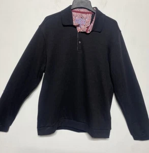 7 Downie St Herren Gr. XL Polo Schwarz Pullover Shirt Sweater Neu ohne Etikett - Bild 1 von 10