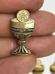 12 Mini Bronze Kelche zum Selbermachen Erstkommunion Gastgeschenke siehe Bild - Bild 1 von 4