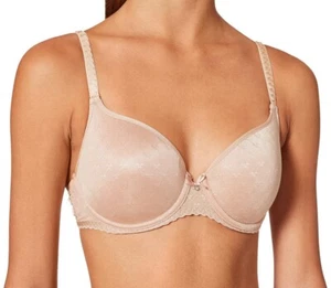 Chantelle Women's 6797 Courcelles Convertible Lightweight T-Shirt Bra 38DDD Nude - Picture 1 of 18