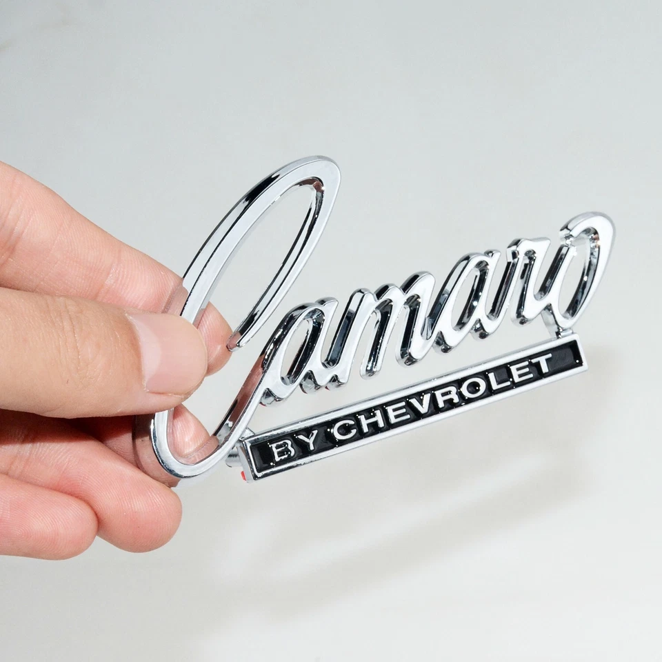 1pcs Chrome For 1968-69 Camaro  Trunk Emblem Badge 3916654 - Image 1 of 4