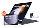 Galaxy Book4 Pro 360 16"WQXGA+ Ultra 7 155H 16GB/1TB SSD Win11 +Tab A9+