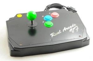 HORI HSS-09 Sega Saturn REAL ARCADE VF For Sega Saturn Console - Picture 1 of 11