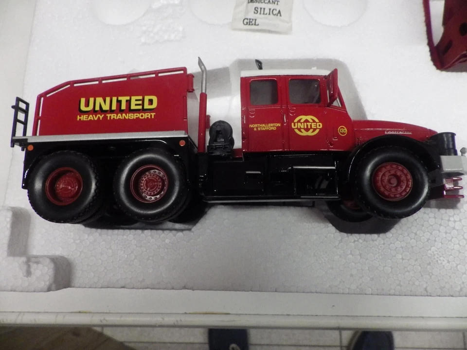 CORGI 1/50 SCAMMELL CRUSADER CC12307 CONTRACTOR GIRDER TRAILER BOGIES AND CRATEL - Immagine 1 di 4