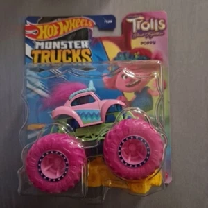 Hot Wheels Trolls Movie Poppy Monster Truck Maßstab 1:64 - Brandneu / Selten - Bild 1 von 2
