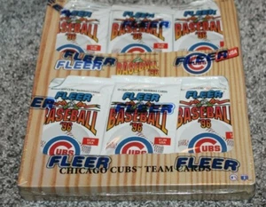 1996 Fleer '96 Chicago CUBS  Baseball Wax Pack Box Team ,Grace, Sandberg - Picture 1 of 6