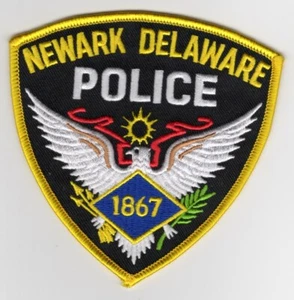 PARCHE DE POLICÍA NEWARK DELAWARE - Imagen 1 de 1