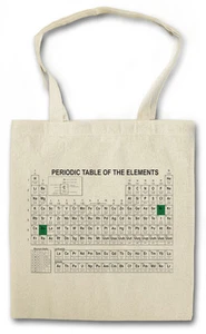 PERIODIENTABELLE DER ELEMENTE Hipster Shopping Baumwolltasche - Breaking Teacher - Bild 1 von 1