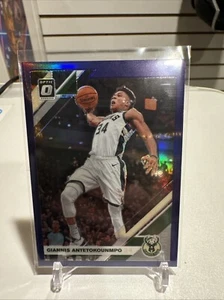 2019-20 Panini Donruss Optic Purple Prizm #81 Giannis Antetokounmpo - Picture 1 of 2