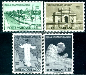 1964 Papst Paul VI. Besuch Indien/Bombay, Tor Indiens, Kongress, Vatikan, 467, MNH - Bild 1 von 1