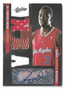 2010-11 Absolute Memorabilia Rookie Premier Autograph Al Farouq Aminu 346/399 - Picture 1 of 1