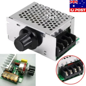 Motor Speed Control Controller AU 220V AC 4000W SCR Variable Voltage Regulator~ - Picture 1 of 9