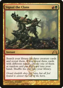 Signal the Clans 194 Rare Gatecrash GTC MTG - Picture 1 of 1
