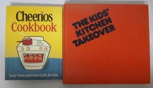 Kochbücher Menge 2 Cheerios (2005) und Kinder Küche Übernahme (1975) Vintage - Bild 1 von 6