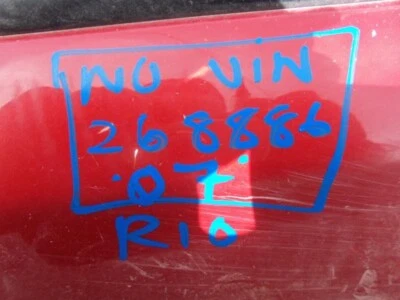 Used Speedometer Gauge fits: 2007 Kia Rio cluster US market MPH AT Grade A - Image 1 of 4