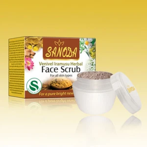 Ayurveda Sanoda Venivel Iramusu Herbal Face Scrub for Bright Smooth Golden Face - Picture 1 of 3