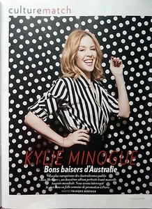 French mag 2014: KYLIE MINOGUE_Ingrid Chauvin_Sister Cristina_Pierre Soulages - Bild 1 von 8