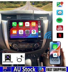 Wireless Carplay Android auto For Nissan Navara 15-22 NP300 Head Unit Car Radio - Picture 1 of 17