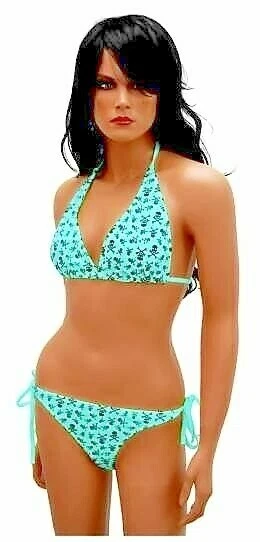 Bikini mit Totenköpfen, Bikini with skulls,Bikini con calaveras, Bikini avec des - Bild 1 von 1