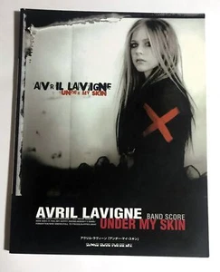 AVRIL LAVIGNE Under My Skin BAND SCORE JAPAN GUITAR TAB - Picture 1 of 4