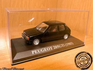 PEUGEOT 205 GTi BLACK 1985 1:43 WITH BOX!! MINT!!! - Picture 1 of 1