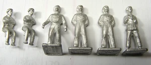 Dinky Toy Royal Tank Corps Set of (6) Soldiers Reproducions - Picture 1 of 2