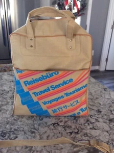 Vintage 70 s American Express Travel Agent Carry on tote - Picture 1 of 5