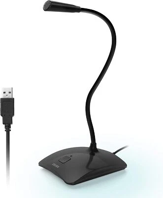 Zelier CM700 USB Microphone Condenser Gaming PS4/PS5/Mac/PC - Zoom/Skype/Youtube - Image 1 of 4