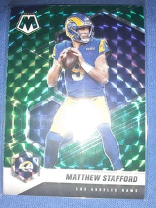 2021 Panini Mosaic - Matthew Stafford #116 Green Mosaic Prizm - Picture 1 of 1