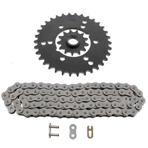 1995 Polaris Xplorer 400 4x4 Non O Ring Chain & Rear Sprocket Set 13/34-84L - Picture 1 of 2