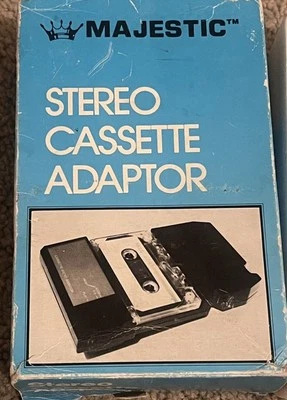 Adaptador de Cassette Estéreo Majestic Vintage Modelo SCA - Nuevo OB Foto 1 de 4